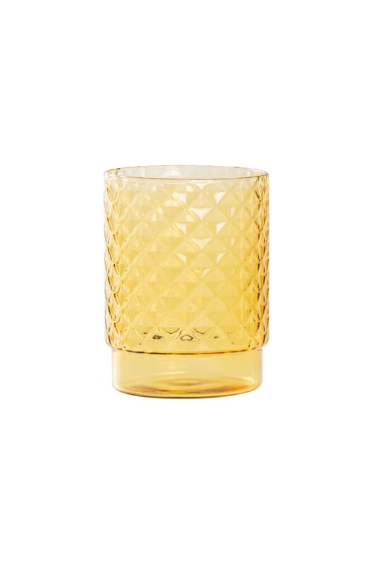 Tumbler in vetro borosilicato 45 cl Isolano Giallo Oro - Zafferano