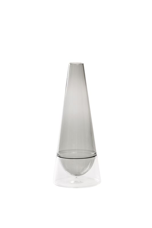 Vaso 58 cl Conosfera Grigio - Zafferano