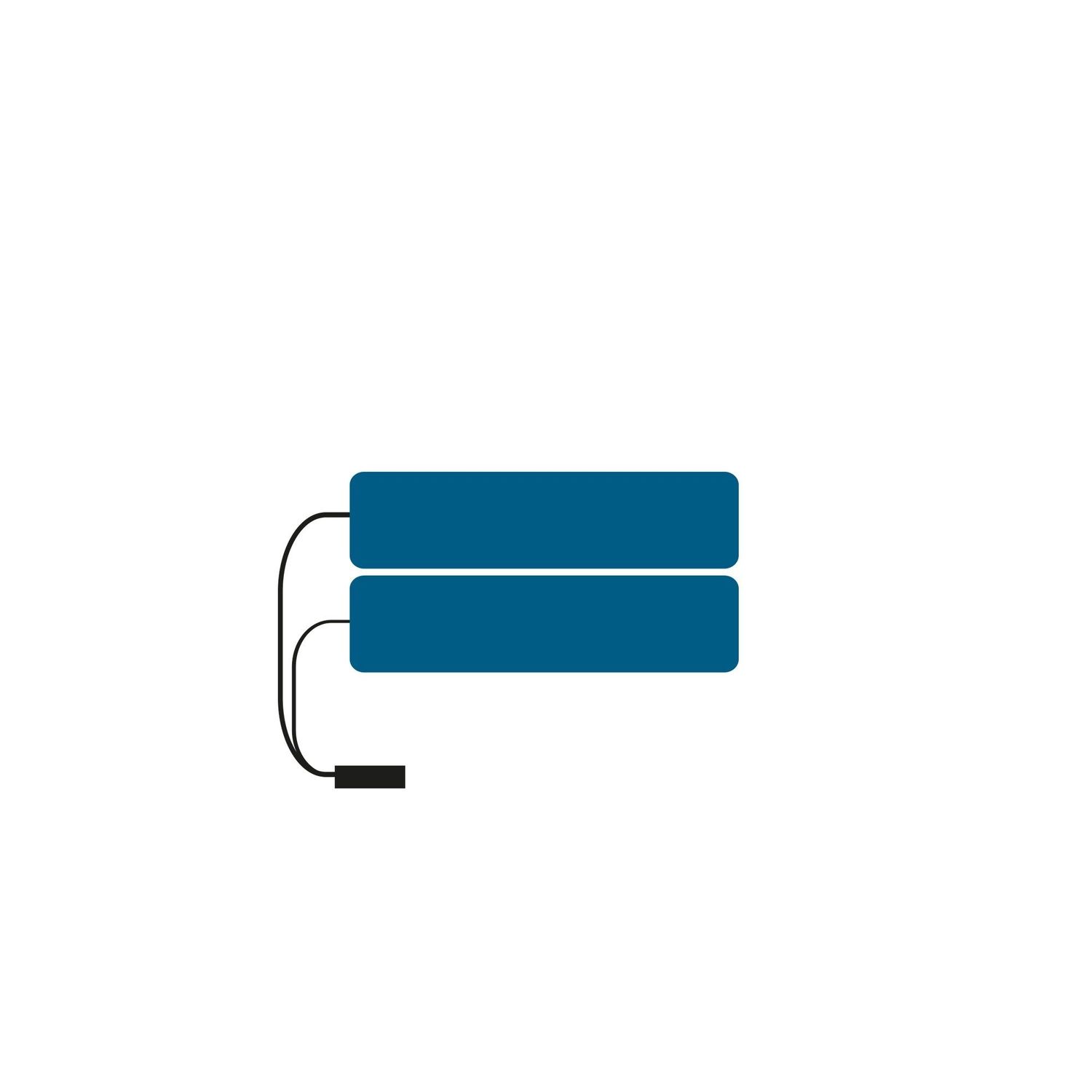 Pacco batteria sostitutiva doppia - Zafferano