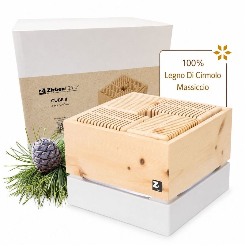 Purificatore d'Aria Aura Plus per 40 mq - Zirbenfamilie