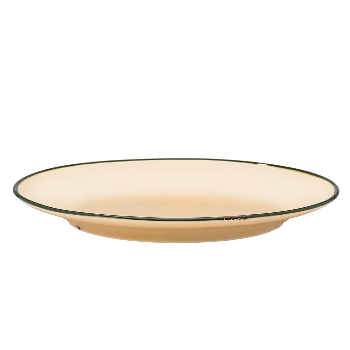 Piatto piano 21 cm Giallo Tin Tin - Yegam