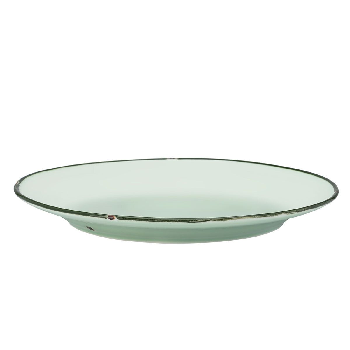 Piatto piano 21 cm Verde Tin Tin - Yegam