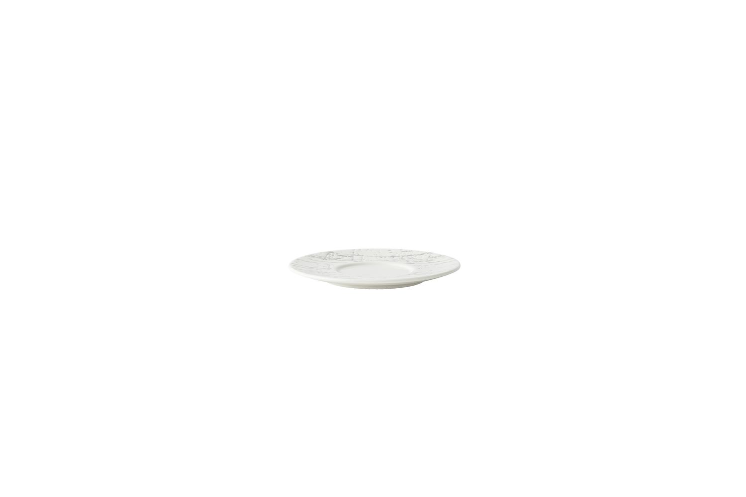 Sottotazza 12 cm Bianco Drizzle - Yegam