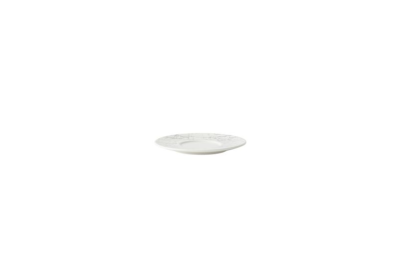 Sottotazza 12 cm Bianco Drizzle - Yegam