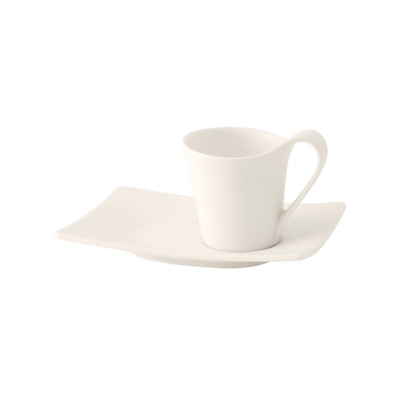 Sottotazza rettangolare 15 cm China White - Yegam