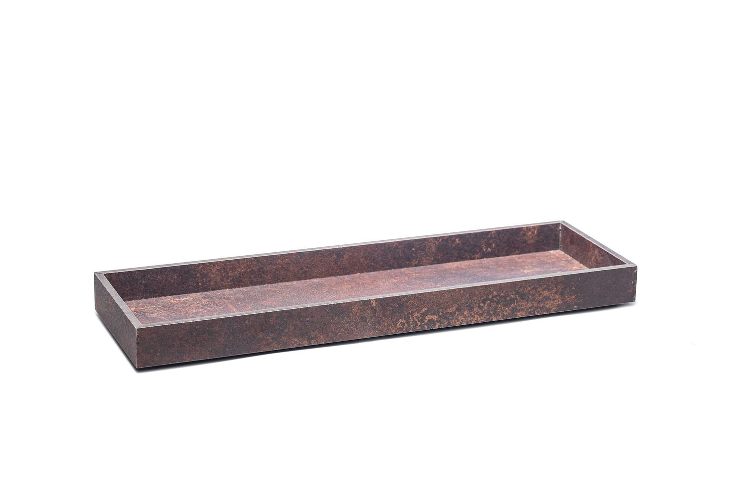 Cassetta in finitura ruggine GN 2/4 h 4 cm T-Collection - Yegam