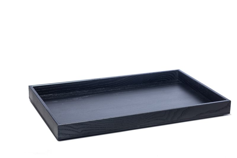 Cassetta in frassino nero GN 1/1 h 4 cm T-Collection - Yegam