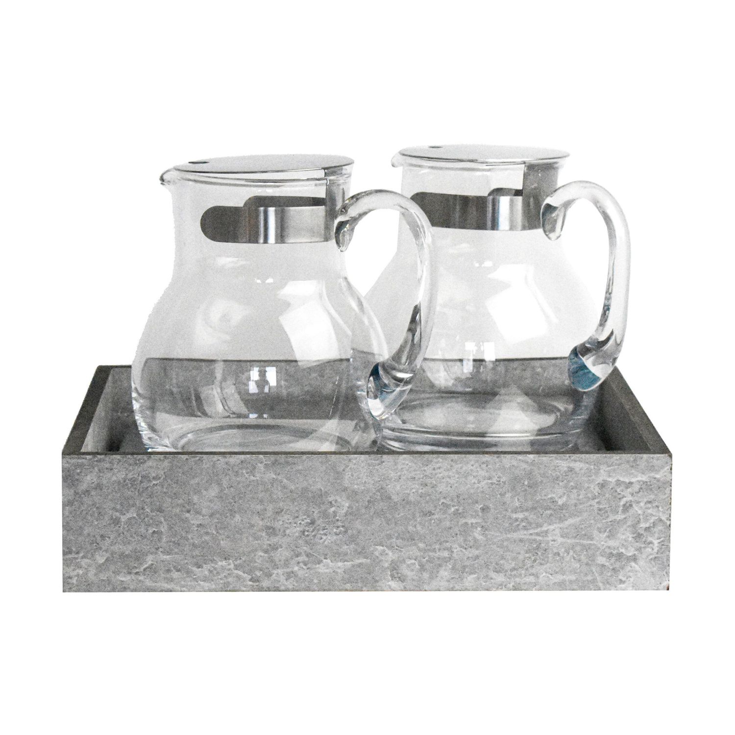 Espositore refrigerato con 2 caraffe in cemento GN 1/2 T-Collection - Yegam