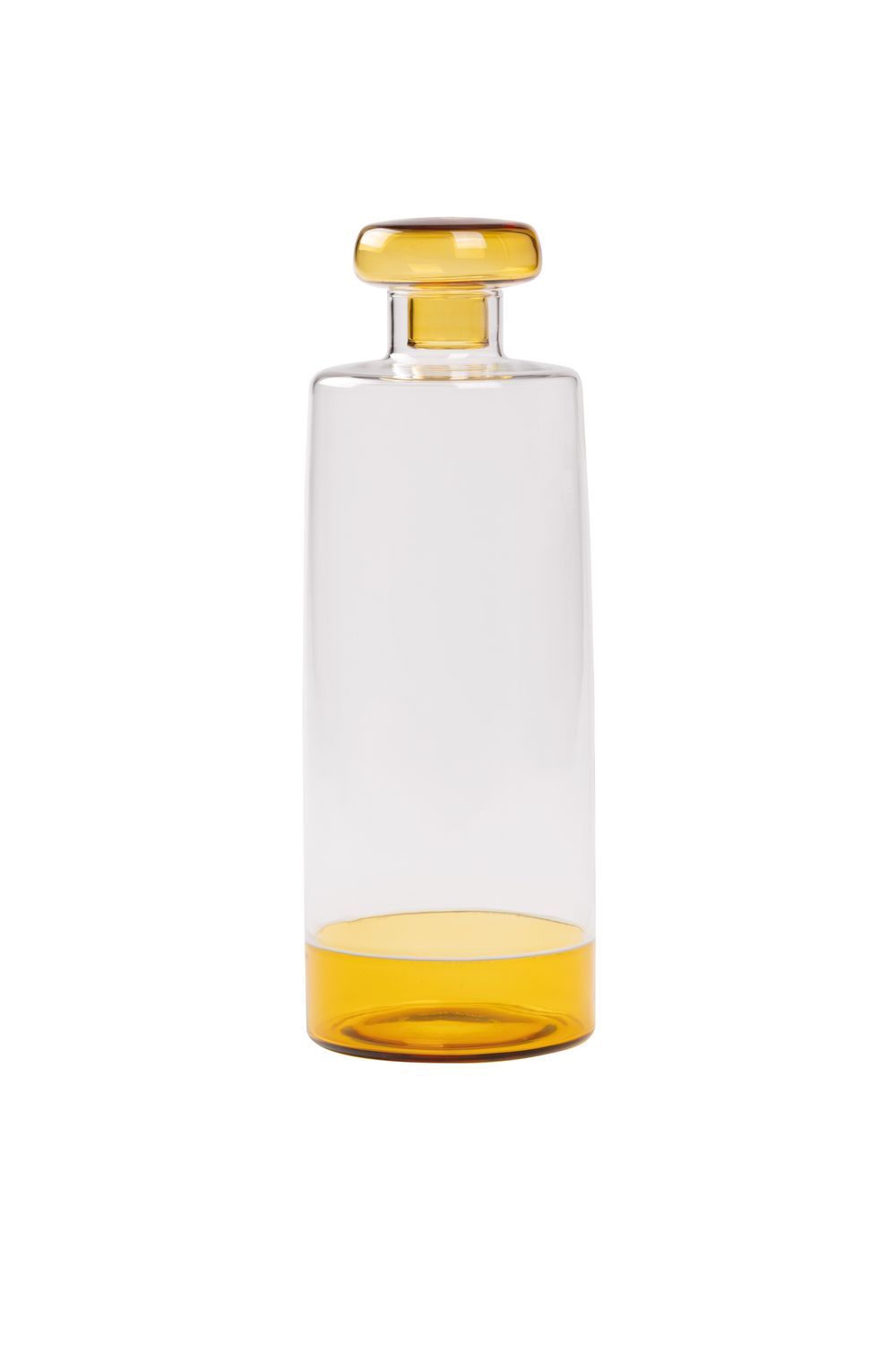 Bottiglia 100 cl Filo Bianco Trasparente/Giallo Oro - Zafferano