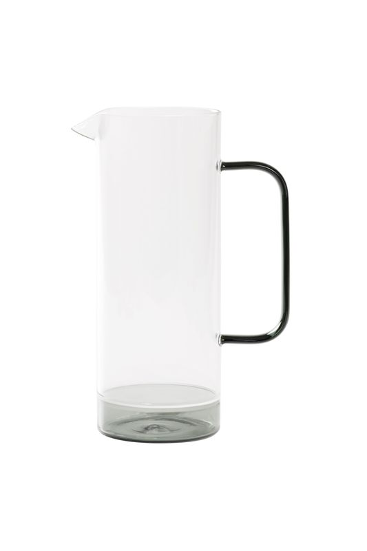 Caraffa 120 cl Filo Bianco Trasparente/Grigio - Zafferano