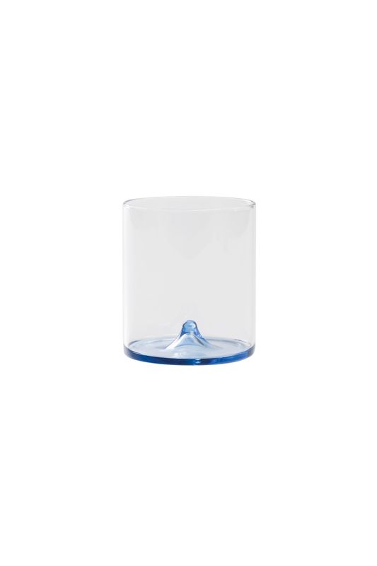 Tumbler 34,5 cl Discobolo Trasparente/Bluino - Zafferano