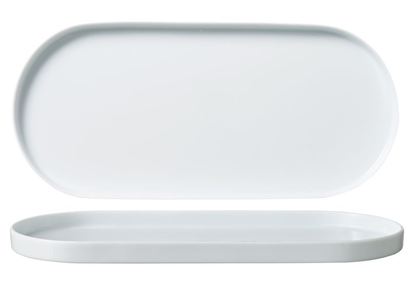 Piatto ovale rettangolare 35 cm Scandi - Yegam