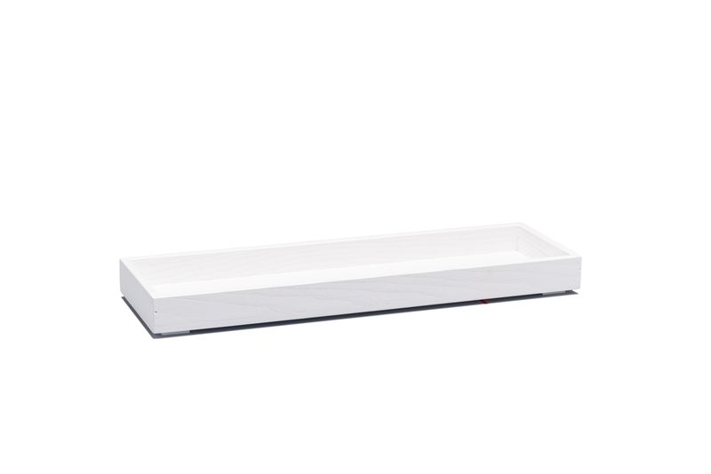Cassetta in frassino bianco GN 2/4 h 4 cm T-Collection - Yegam