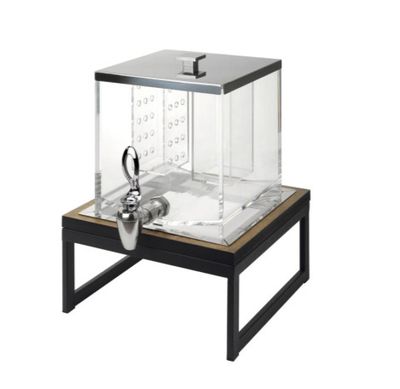 Dispenser quadrato con alzata 7 l - Yegam