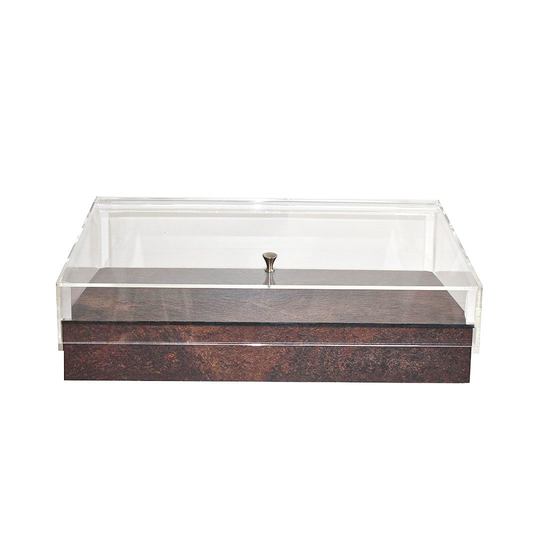 Espositore refrigerato con pianetto in ruggine GN 1/1 T-Collection - Yegam