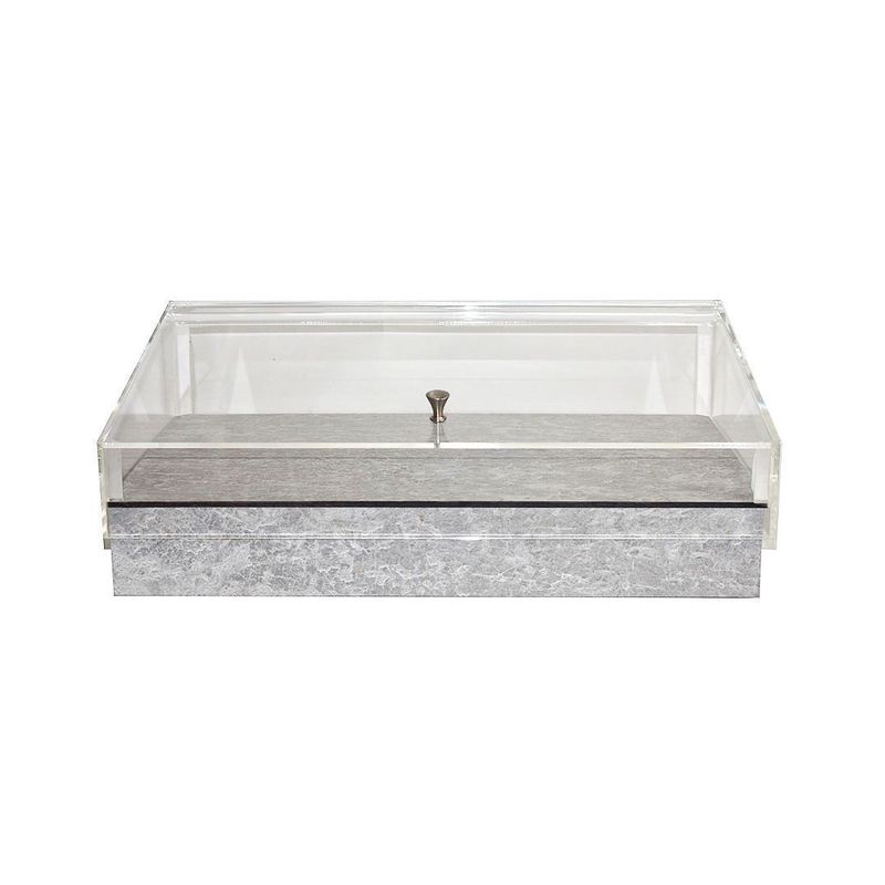 Espositore refrigerato con pianetto in cemento GN 1/1 T-Collection - Yegam