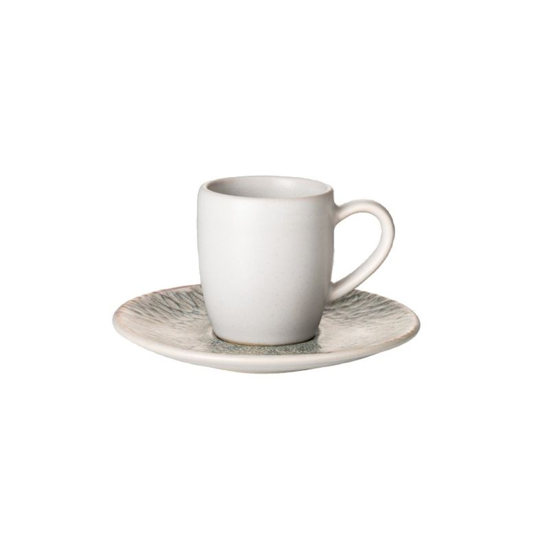 Tazza Espresso con Piattino 80 ml Coupe Iris - Tirolix