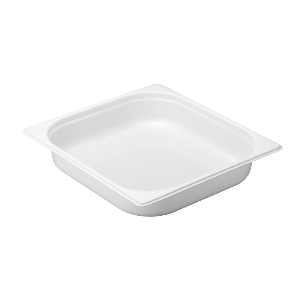 Inserto in acciaio rivestito in ceramica h 6,5 cm GN 1/2 - Yegam