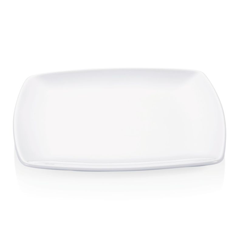 Piatto Quadrato 30 x 30 cm Italia White - Tirolix