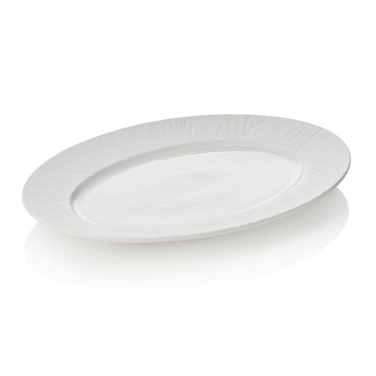 Piatto Ovale 33 x 24,5 cm Shiro - Tirolix