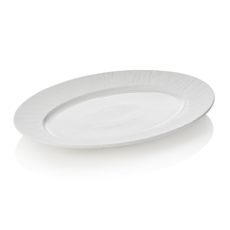 Piatto Ovale 33 x 24,5 cm Shiro - Tirolix