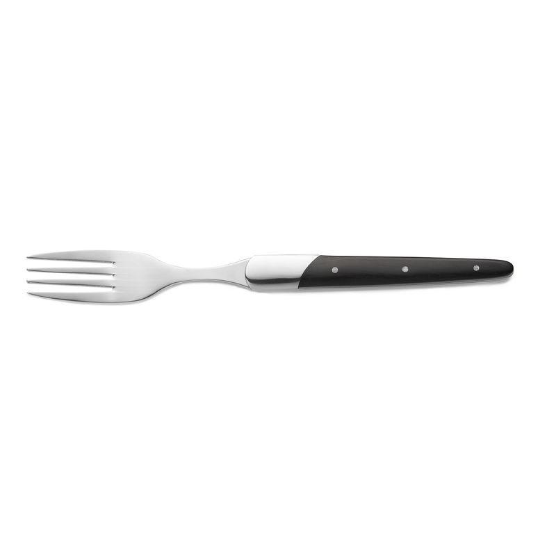 Forchetta da Bistecca 22,5 cm Nero Carlos - Tirolix