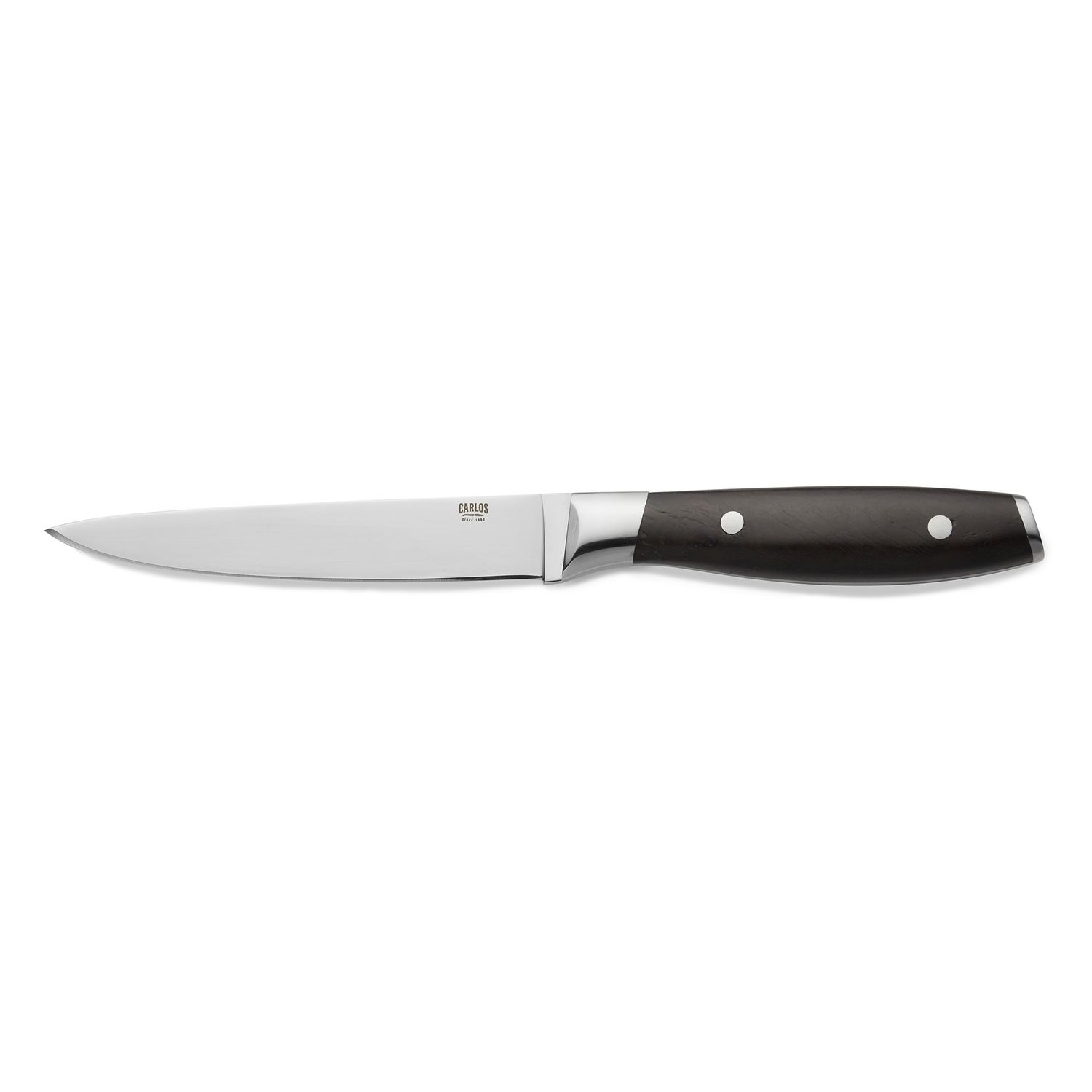 Coltello da Bistecca 25 cm Nero Carlos - Tirolix