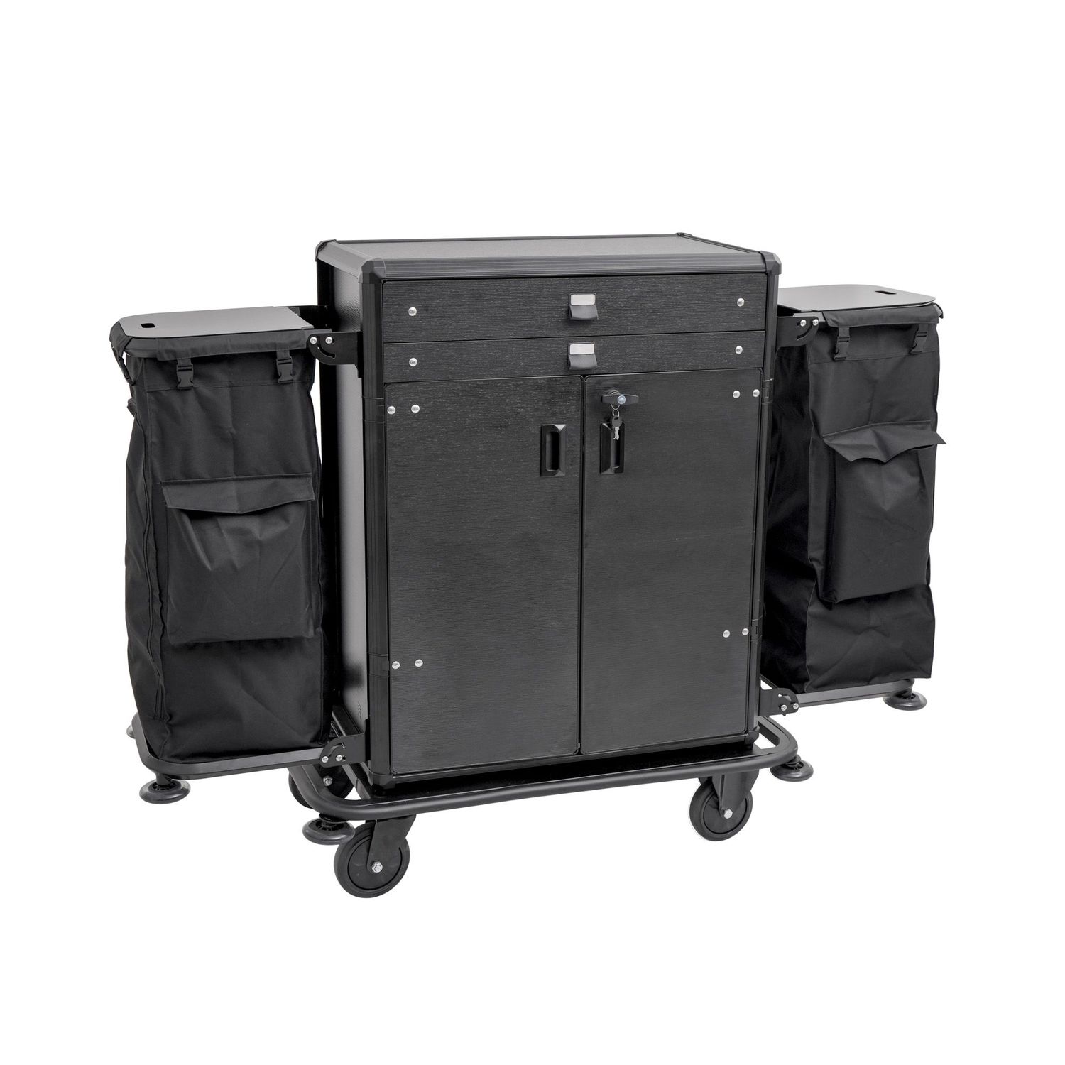 Carrello per Pulizia Camere 80 x 50 x 130 cm - Tirolix