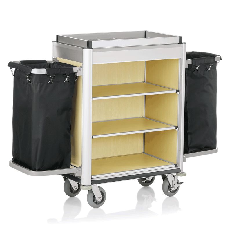 Carrello da Servizio 155 x 55 x 116 cm Avorio Isabella - Tirolix