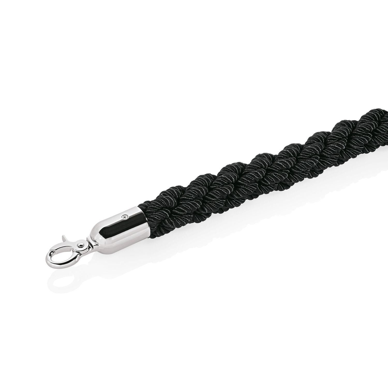 Corda Attorcigliata 150 cm Nero - Tirolix