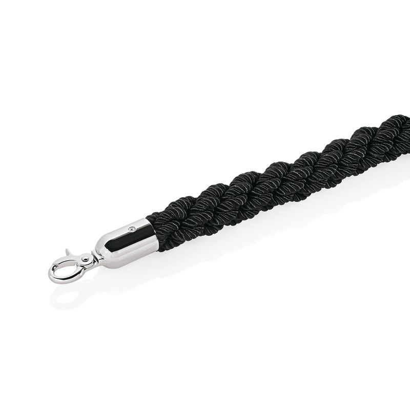 Corda Attorcigliata 150 cm Nero - Tirolix