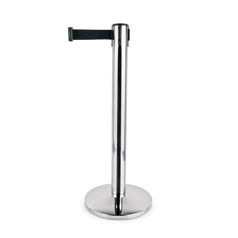 Barriera Acciaio/Nero 450 x 95 cm Largeflex - Tirolix