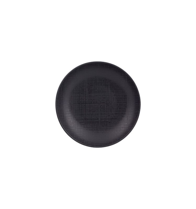 Piatto Fondo 22 Cm Tisse Black - Vista Alegre