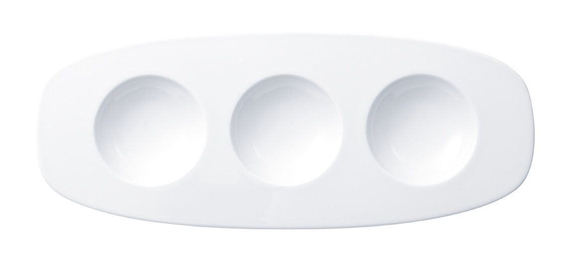 Piatto a 3 scomparti 30 x 12 cm - Affinity - Villeroy &amp; Boch
