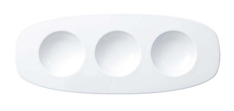 Piatto a 3 scomparti 30 x 12 cm - Affinity - Villeroy &amp; Boch