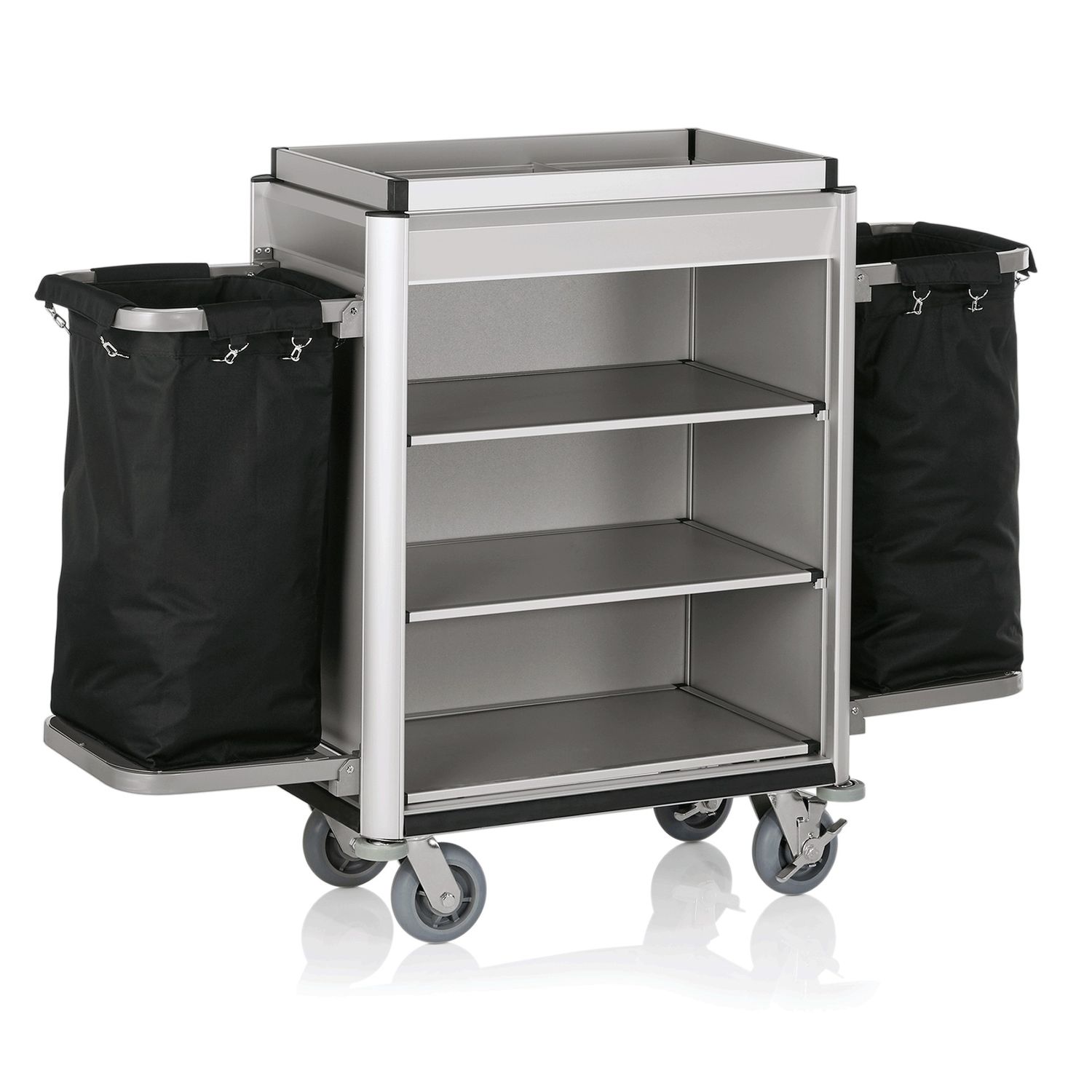 Carrello da Servizio 155 x 55 x 116 cm Grigio Isabella - Tirolix