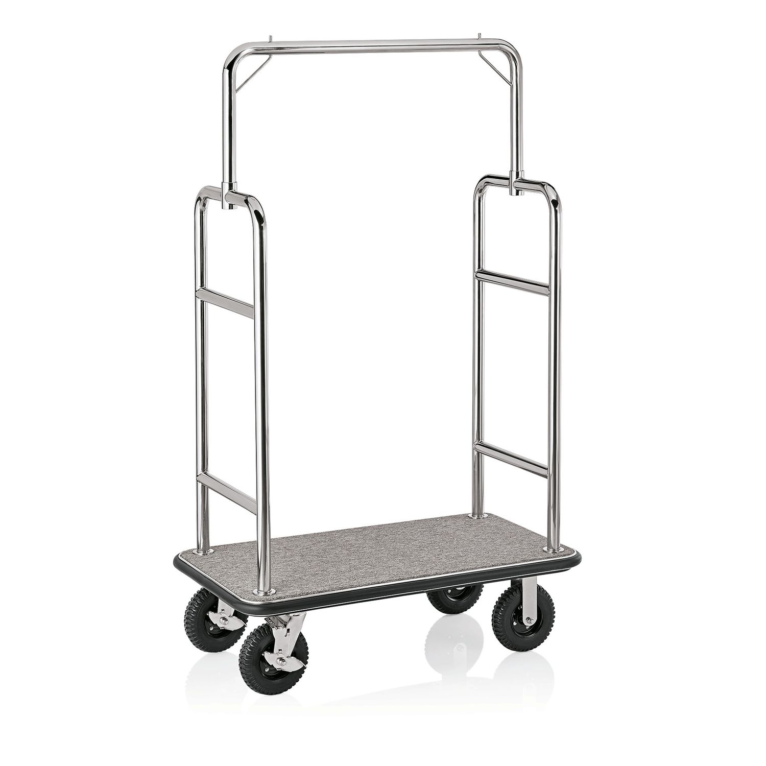 Carrello Portabagagli 112 x 60 x 185 cm Argento Transit - Tirolix