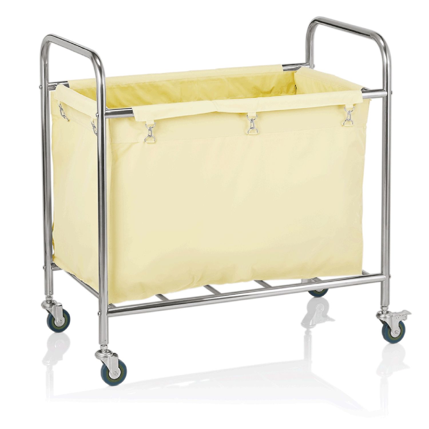 Borsa Portabiancheria 80 x 50 cm Avorio - Tirolix