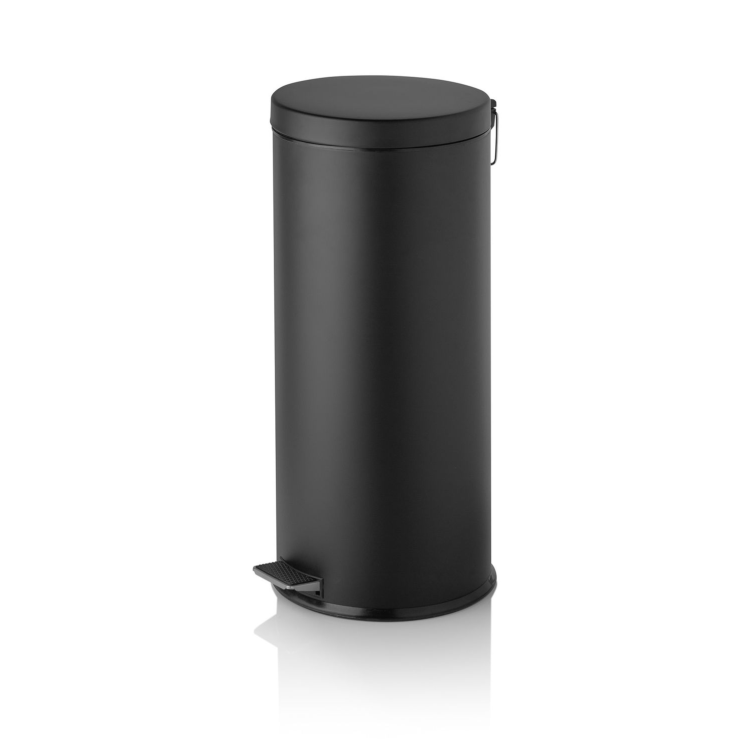 Cestino a Pedale 30 l Nero - Tirolix