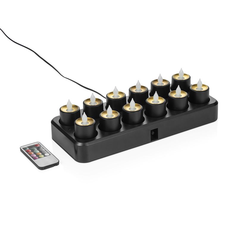 Tea Light Luce Multicolore 30 x 14 cm - Tirolix