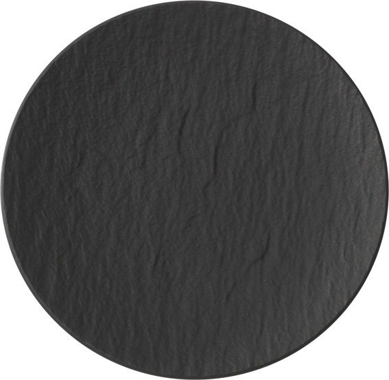 Piatto piano coupe 21 cm - The Rock Black Shale - Villeroy &amp; Boch