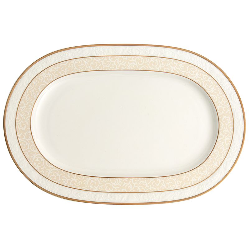 Piatto ovale 35 x 24 cm - Ivoire - Villeroy &amp; Boch
