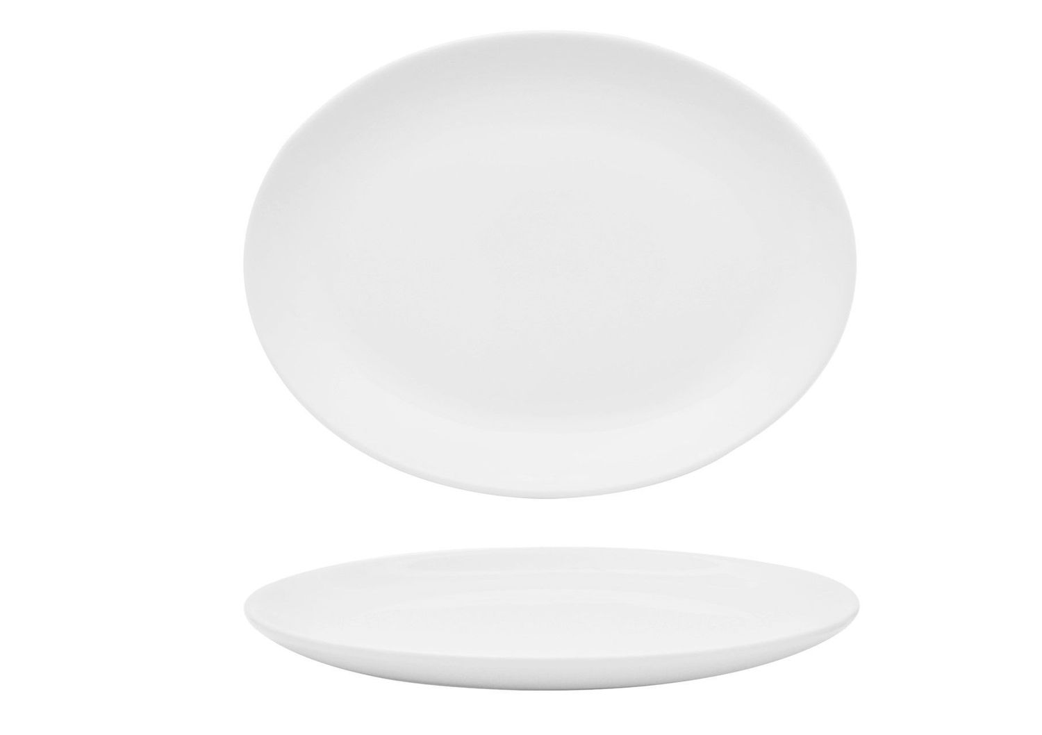 Vassoio Ovale Coupe 20 x 15 cm Classic White - Sango Hospitality