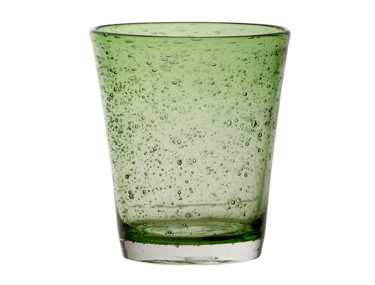 Bicchiere Verde 31,5 cl Bubbles - Vetreria Artistica