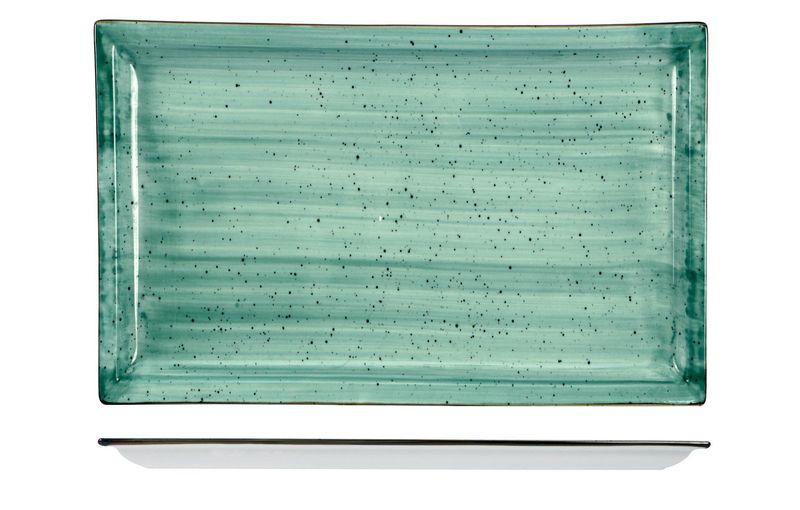 Piatto Rettangolare 31 x 22 cm Justcolor Green - Lioness
