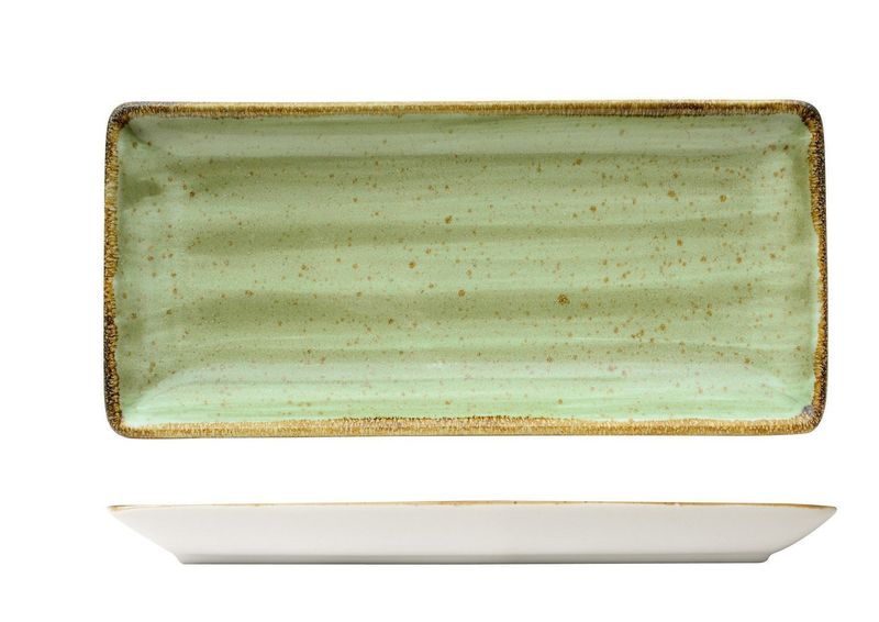 Vassoio Rettangolare 25 x 10 cm Java Meadow Green - Sango Hospitality