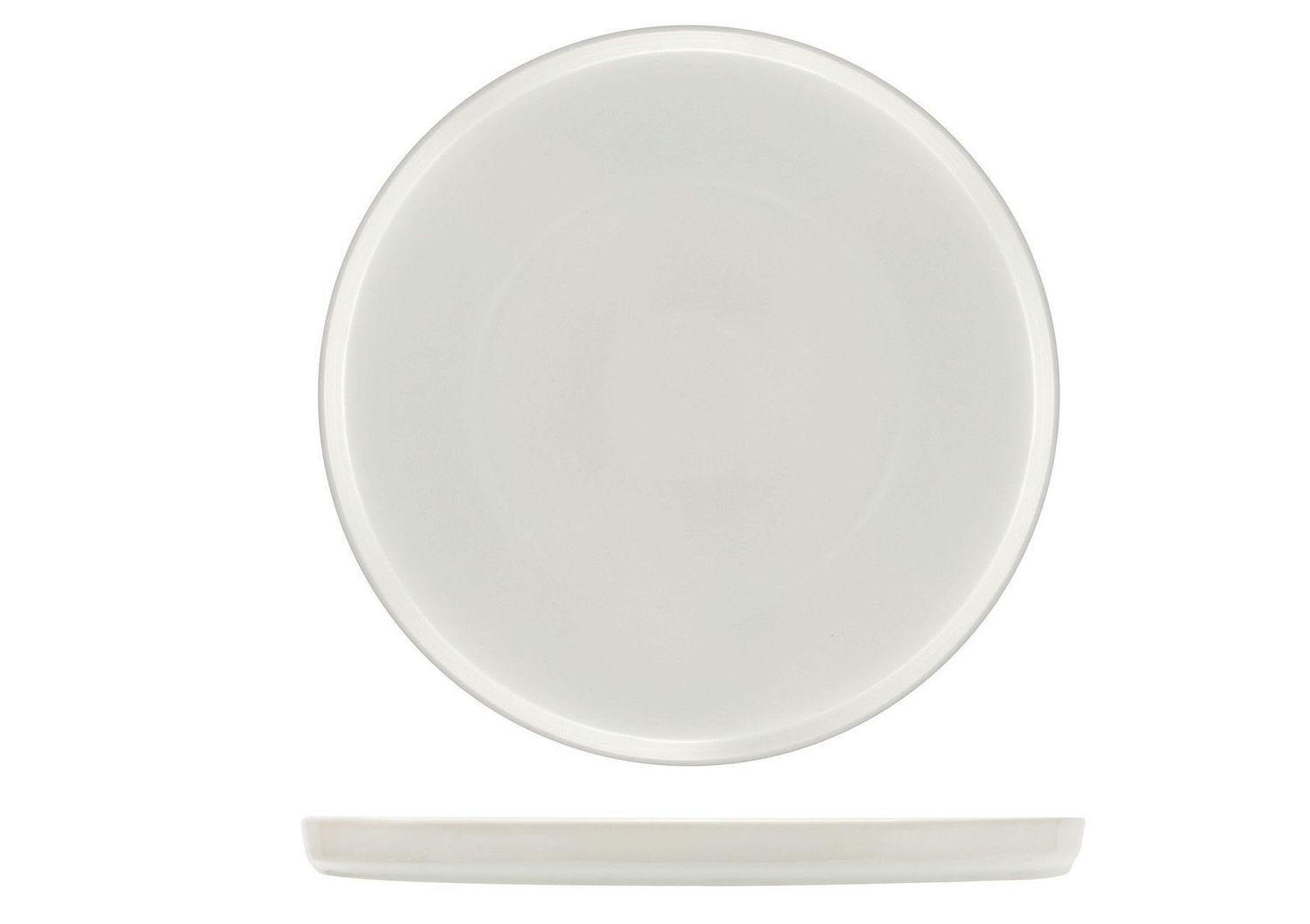 Piatto Tondo Nordic 25,7 cm Justwhite - Lioness