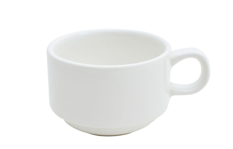 Tazza Caffè Impilabile 14 cl Ora White - Sango Hospitality