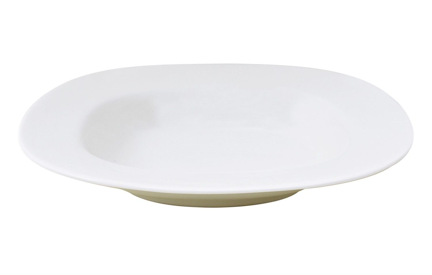 Piatto Fondo con Falda 24 x 21 cm Ora White - Sango Hospitality