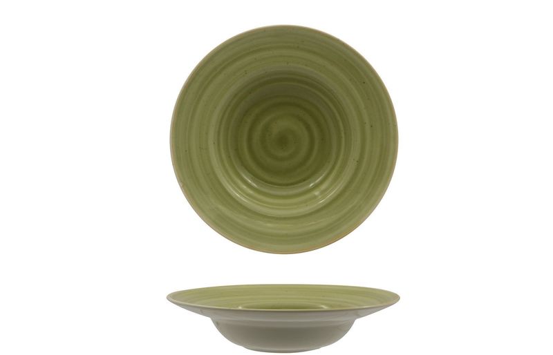 Pasta Bowl 25 cm Java Meadow Green - Sango Hospitality